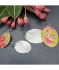 Earrings | Bush Walk | Gum Blossom | Oval Earrings | Small